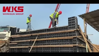 Reusable ABS Plastic Formwork for Efficient Construction